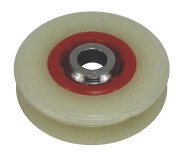 Nylon Sliding Wheel Only 328, 329 (with Bearing) Gru Sliding Wheels Premium Hardware for Door Cabinet Window Furniture and Interior Use